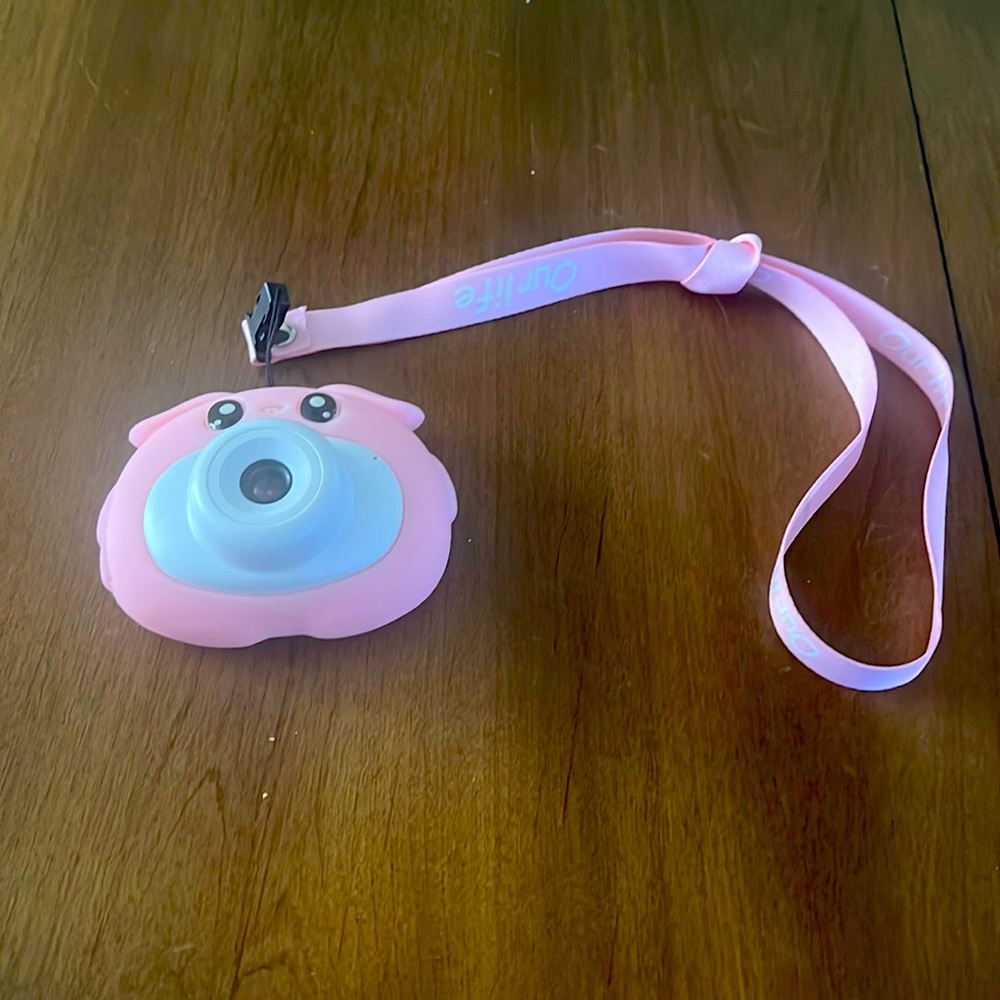Pink Piggy Children Camera